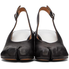 Maison Margiela Black Slingback Tabi Pump Heels