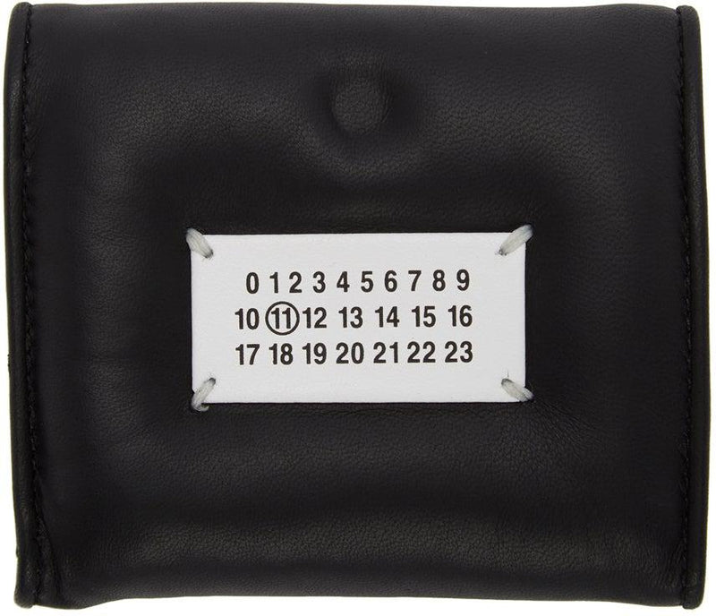 Maison Margiela Black Square Glam Slam Wallet – BlackSkinny