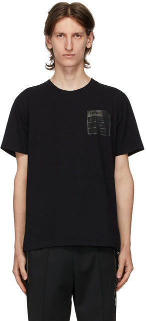 Maison Margiela Black 'Stereotype' T-Shirt - T-shirt de la Maison Margiela Black 'Stéréotype' - Maison Margiela Black 'Stereotype'T 셔츠