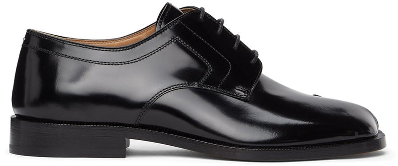 Maison Margiela★素敵!Tabi Lace-Ups Leather Loafers Maison-Margiela-Black-Tabi-