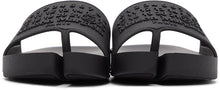 Maison Margiela Black Tabi Slides