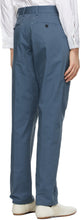 Maison Margiela Blue Cotton Chino Trousers