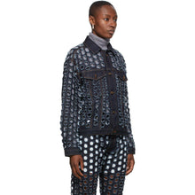 Maison Margiela Blue Denim Perforated Jacket