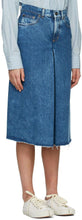 Maison Margiela Blue Denim Spliced Shorts