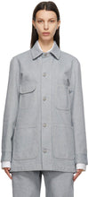 Maison Margiela Blue Denim Sport Jacket - MAISON MARGIELA Blue Denim Sport Veste - Maison Margiela 블루 데님 스포츠 재킷