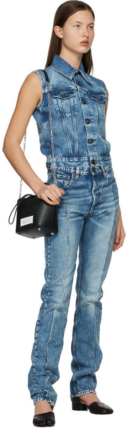 Maison Margiela Blue Denim Vest