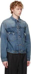 Maison Margiela Blue Denim Vintage Jacket