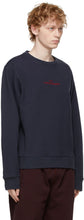 Maison Margiela Blue Logo Sweatshirt