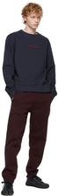 Maison Margiela Blue Logo Sweatshirt