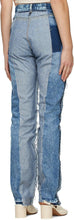 Maison Margiela Blue Recycled Spliced Jeans