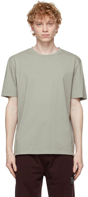 Maison Margiela Green Jersey T-Shirt - T-shirt Jersey vert Maison Margiela - Maison Margiela 그린 유니폼 티셔츠