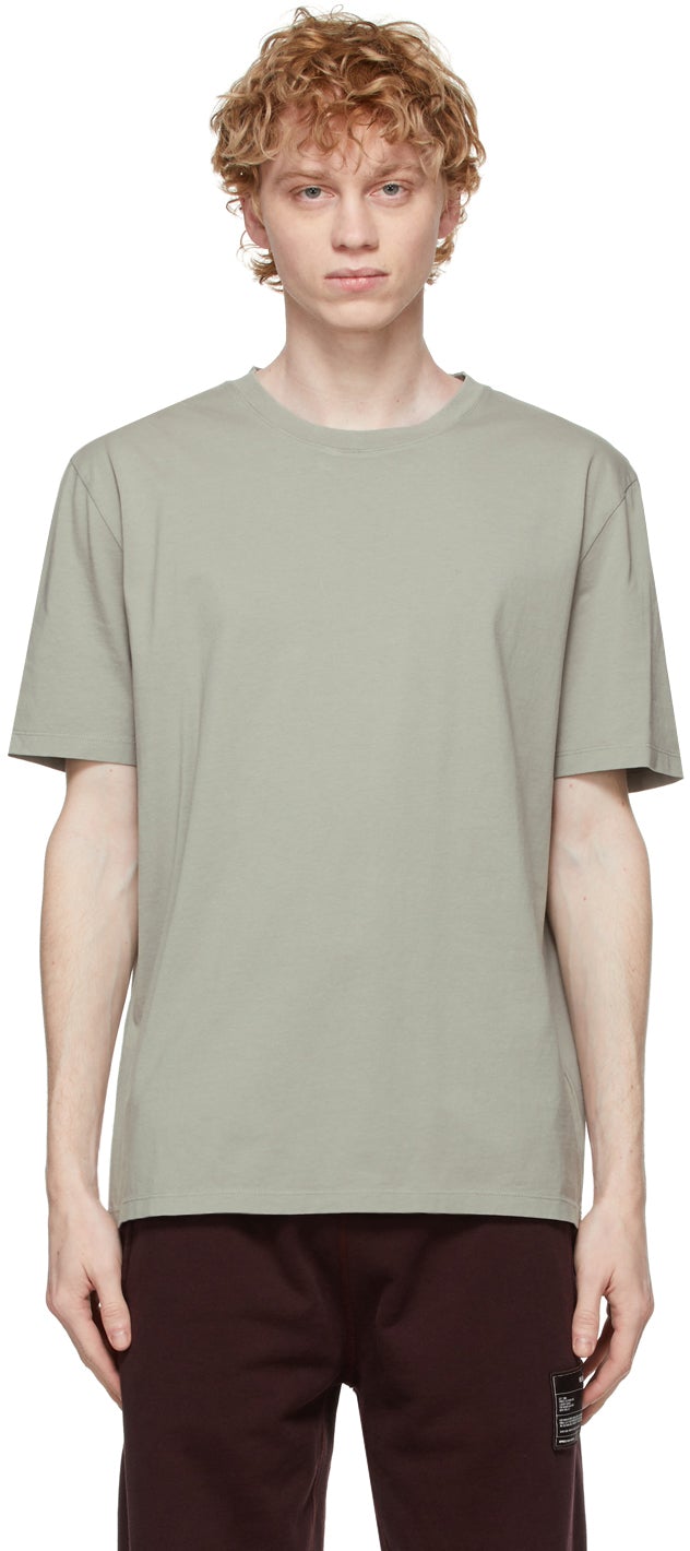 Maison Margiela Green Jersey T-Shirt - T-shirt Jersey vert Maison Margiela - Maison Margiela 그린 유니폼 티셔츠
