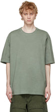 Maison Margiela Green Oversized T-Shirt - T-shirt Maison Margiela surdimensionnée verte - Maison Margiela 녹색 대형 T 셔츠
