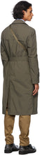 Maison Margiela Green Recycled Packable Trench Coat