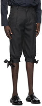 Maison Margiela Grey Cavalry Bermuda Shorts