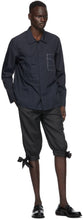 Maison Margiela Grey Cavalry Bermuda Shorts