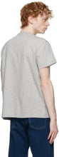 Maison Margiela Grey Distorted Logo T-Shirt
