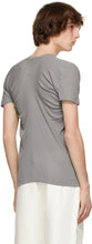 Maison Margiela Grey Draped Back T-Shirt