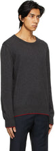 Maison Margiela Grey Elbow Patch Sweater