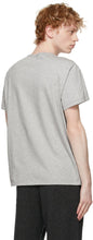 Maison Margiela Grey Embroidered Logo T-Shirt