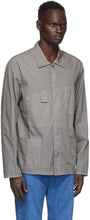 Maison Margiela Grey Garment-Dyed Shirt
