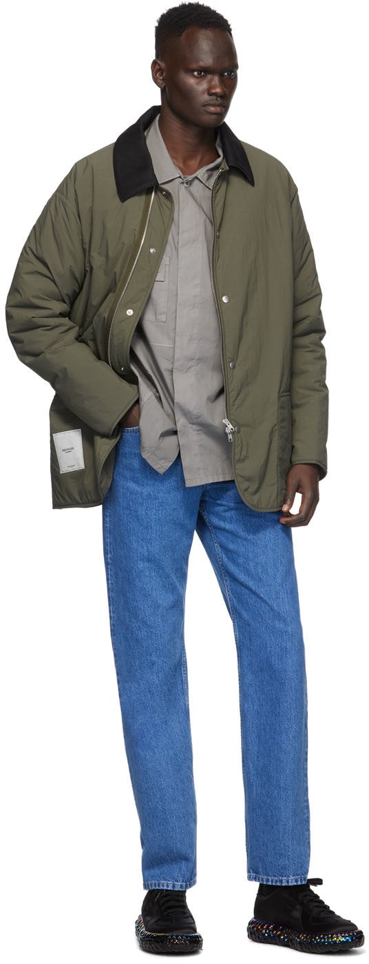 Maison Margiela Grey Garment-Dyed Shirt