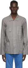 Maison Margiela Grey Garment-Dyed Shirt - MAISON MARGIELA GREY Chemise teint de vêtement gris - Maison Margiela 그레이 의류 염색 셔츠