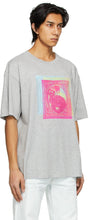 Maison Margiela Grey Stamps T-Shirt