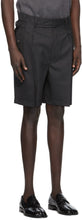 Maison Margiela Grey Two Play Popeline Shorts