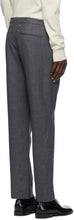 Maison Margiela Grey Wool Casual Trousers