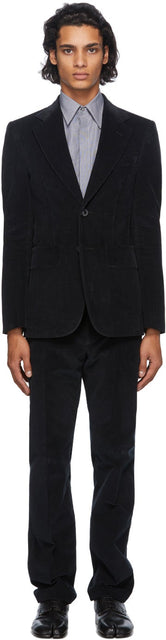Maison Margiela Navy Corduroy Suit - MAISON MARGIELA NAVY CORDUROY - Maison Margiela Navy Corduroy Suit.