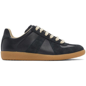 Maison Margiela Navy Replica Sneakers - MAISON MARGIELA Navy Replica Sneakers - Maison Margiela 해군 복제본 스니커즈