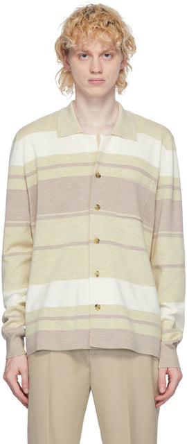 Maison Margiela Off-White 14 Gauge Shirt - MAISON MARGIELA OFF-WHITE 14 T-shirt Jauge - Maison Margiela Off-White 14 게이지 셔츠