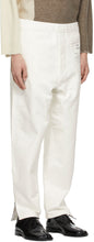 Maison Margiela Off-White '1CON' Lounge Pants
