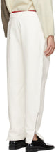 Maison Margiela Off-White '1CON' Lounge Pants