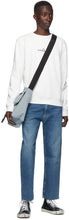 Maison Margiela Off-White Logo Crewneck Sweatshirt