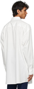 Maison Margiela Off-White Oversized Poplin Shirt