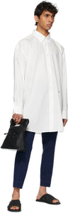 Maison Margiela Off-White Oversized Poplin Shirt