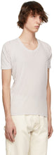 Maison Margiela Pink Draped Back T-Shirt