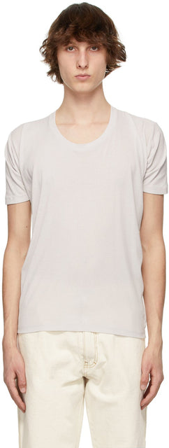 Maison Margiela Pink Draped Back T-Shirt - T-shirt Drapé rose MAISON MARGIELA - Maison Margiela 핑크는 T 셔츠를 입었습니다