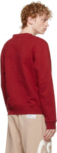 Maison Margiela Red Logo Sweatshirt