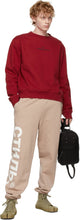 Maison Margiela Red Logo Sweatshirt
