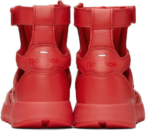 Maison Margiela Red Reebok Edition Tabi High-Top Sneakers