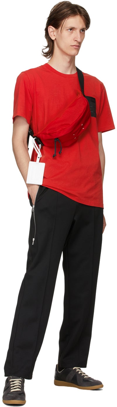 Maison Margiela Red 'Stereotype' T-Shirt