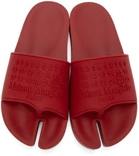 Maison Margiela Red Tabi Slides
