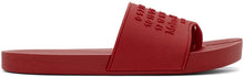 Maison Margiela Red Tabi Slides - MAISON MARGIELA ROUGE TABI DIAPES - Maison Margiela 레드 Tabi 슬라이드