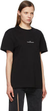 Maison Margiela SSENSE Exclusive Black Upside Down Logo T-Shirt