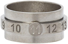 Maison Margiela Silver Wide Juxtaposed Ring - Bague juxtaposée de la Maison Margiela - Maison Margiela 실버 와이드 넓은 병치 반지