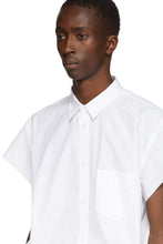 Maison Margiela White Cap Sleeve Shirt
