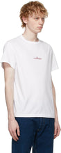 Maison Margiela White Distorted Logo T-Shirt
